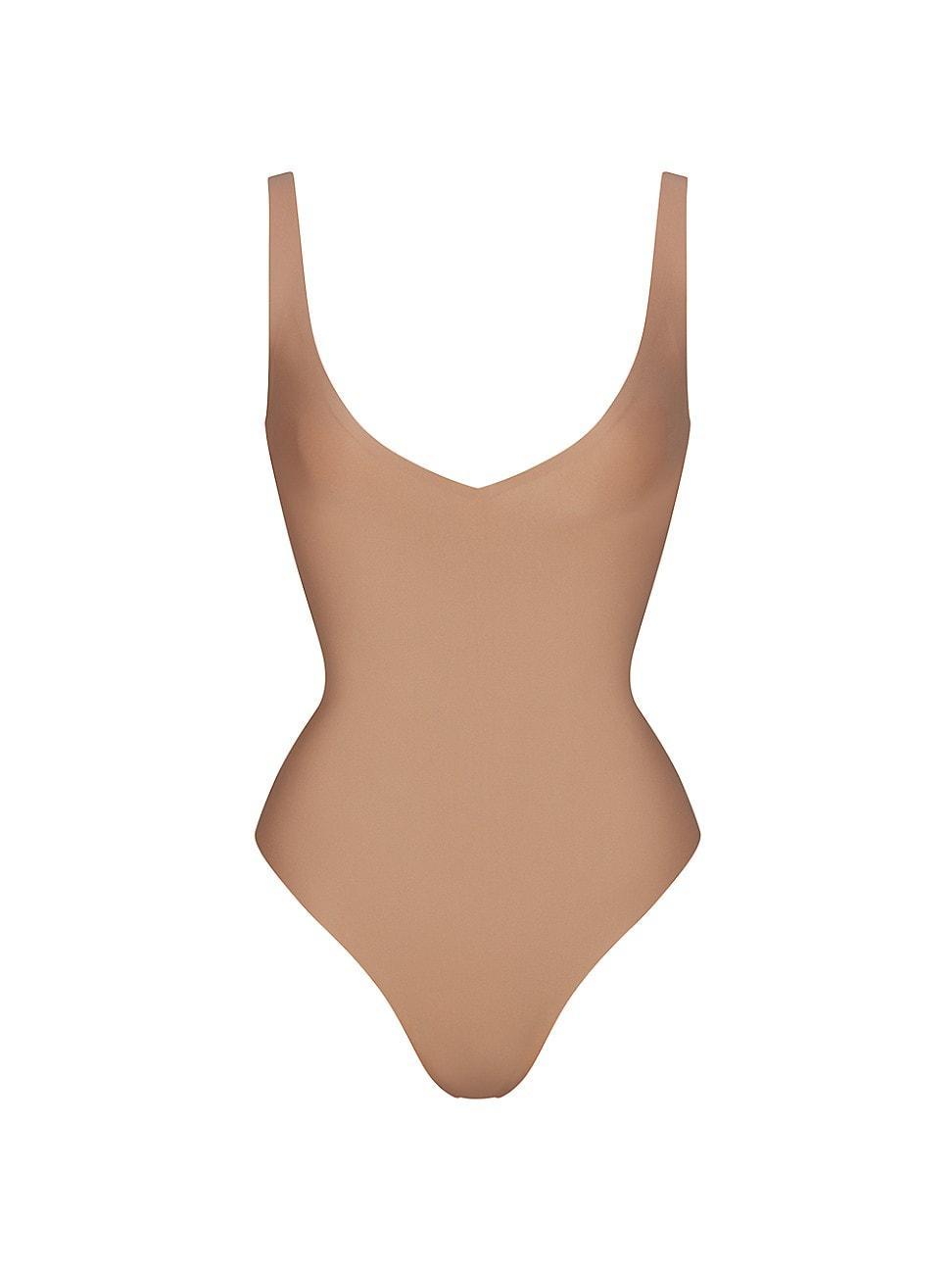 SKIMS Body Sleeveless Plunge Thong Bodysuit Product Image