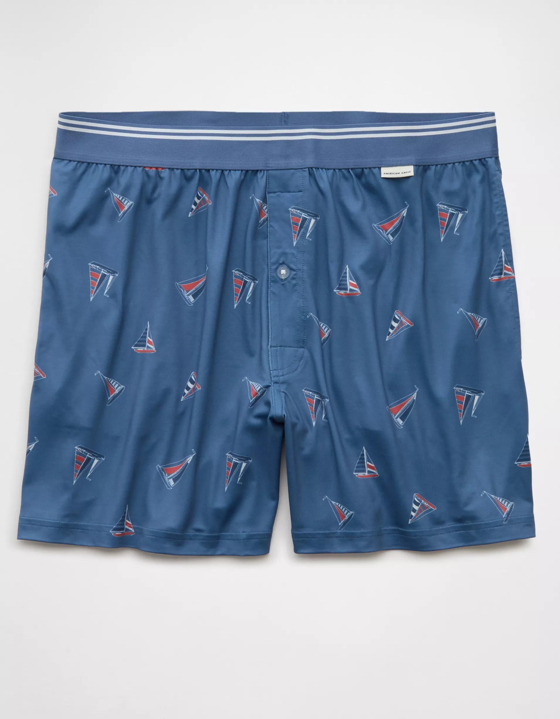 AEO Men's Boats Ultra Soft Pocket Boxer Short Product Image