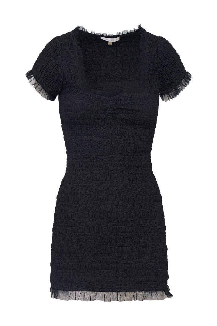 Esca Smocked Mini Dress Product Image