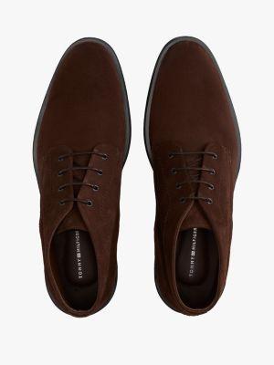 Lace-Up Suede Ankle Boot Product Image
