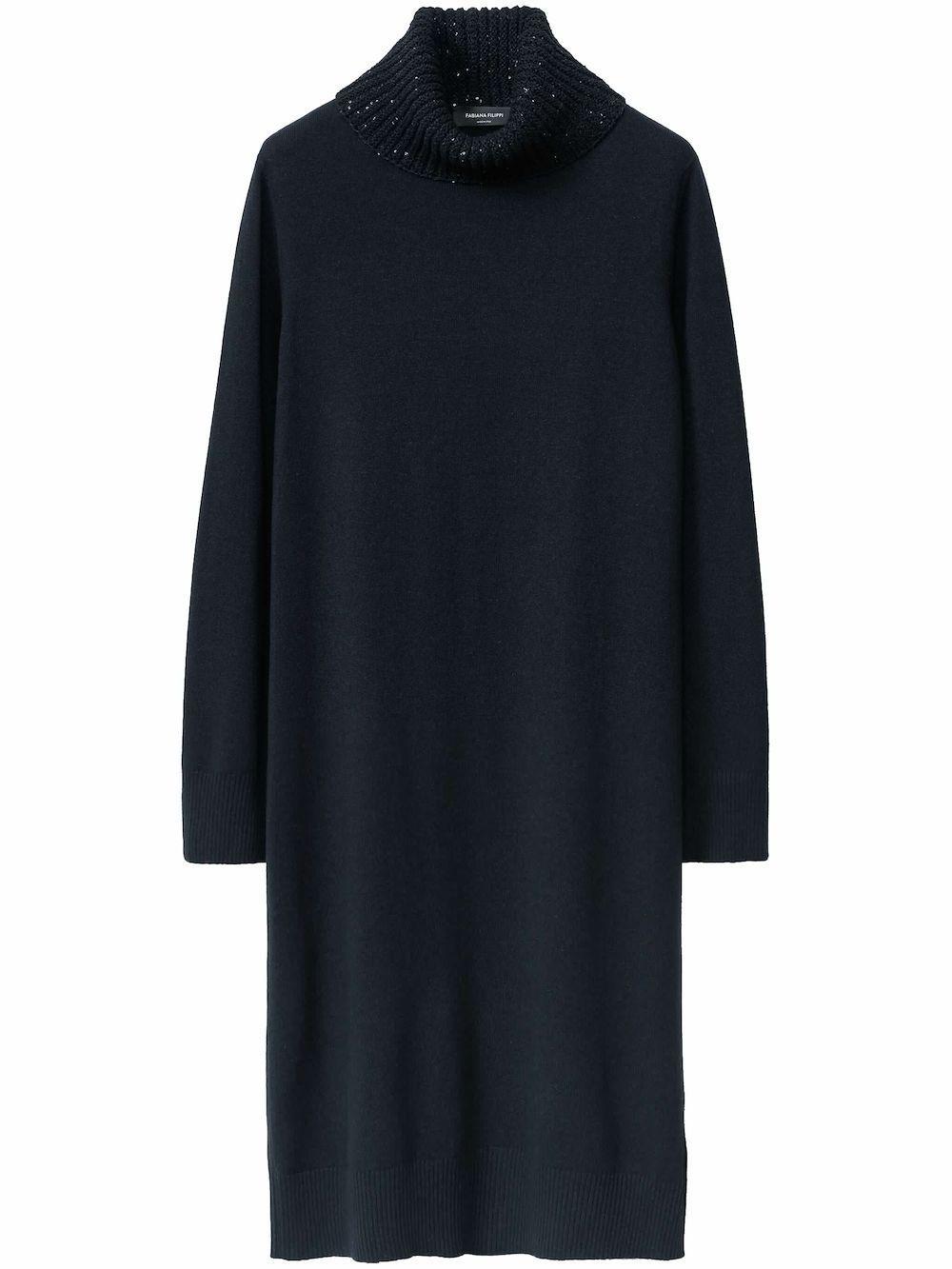 FABIANA FILIPPI Platinum Dress In Black Product Image