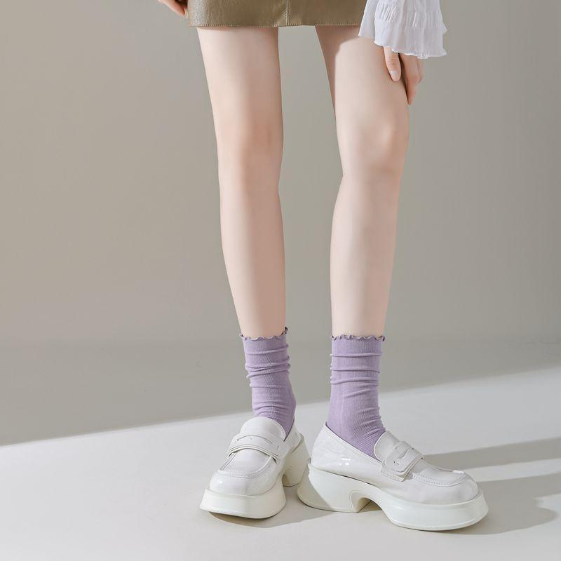 Plain Crew Socks Product Image