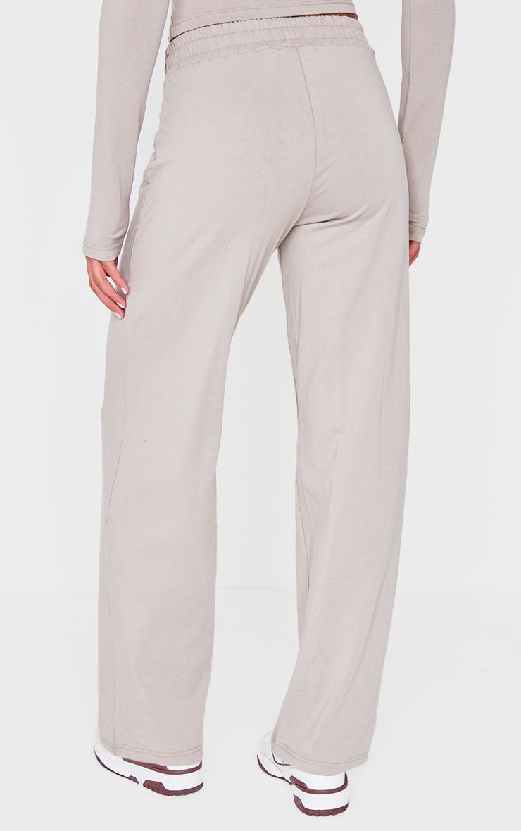 Grey Straight Leg Pants Product Image