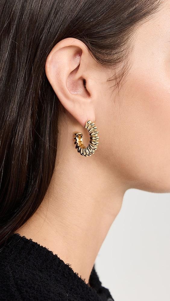 MÉGA Twixie Hoop Earrings | Shopbop Product Image