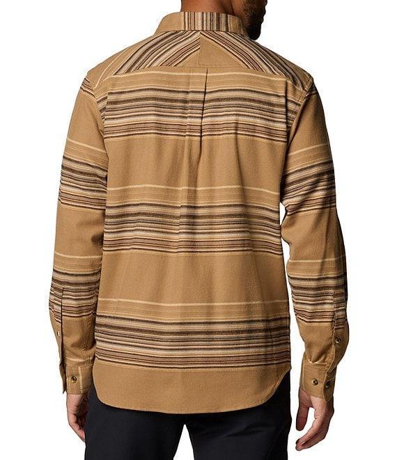Columbia Flare Gun Stretch Flannel Stripe Pattern Long Sleeve Shadow Woven Shirt Product Image