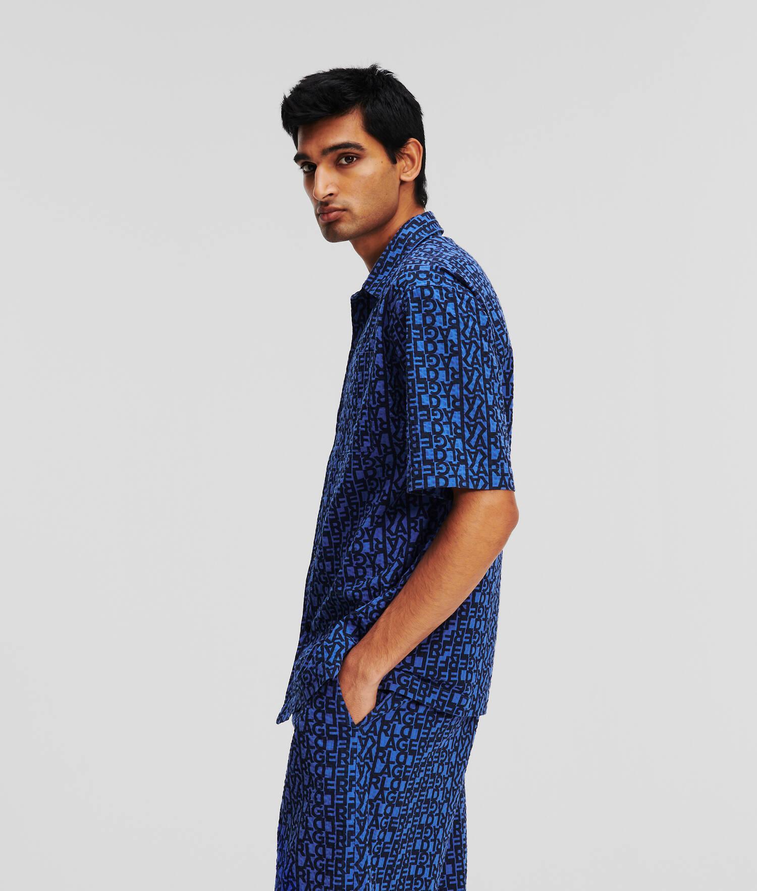 KARL LOGO WOVEN SHIRT Product Image