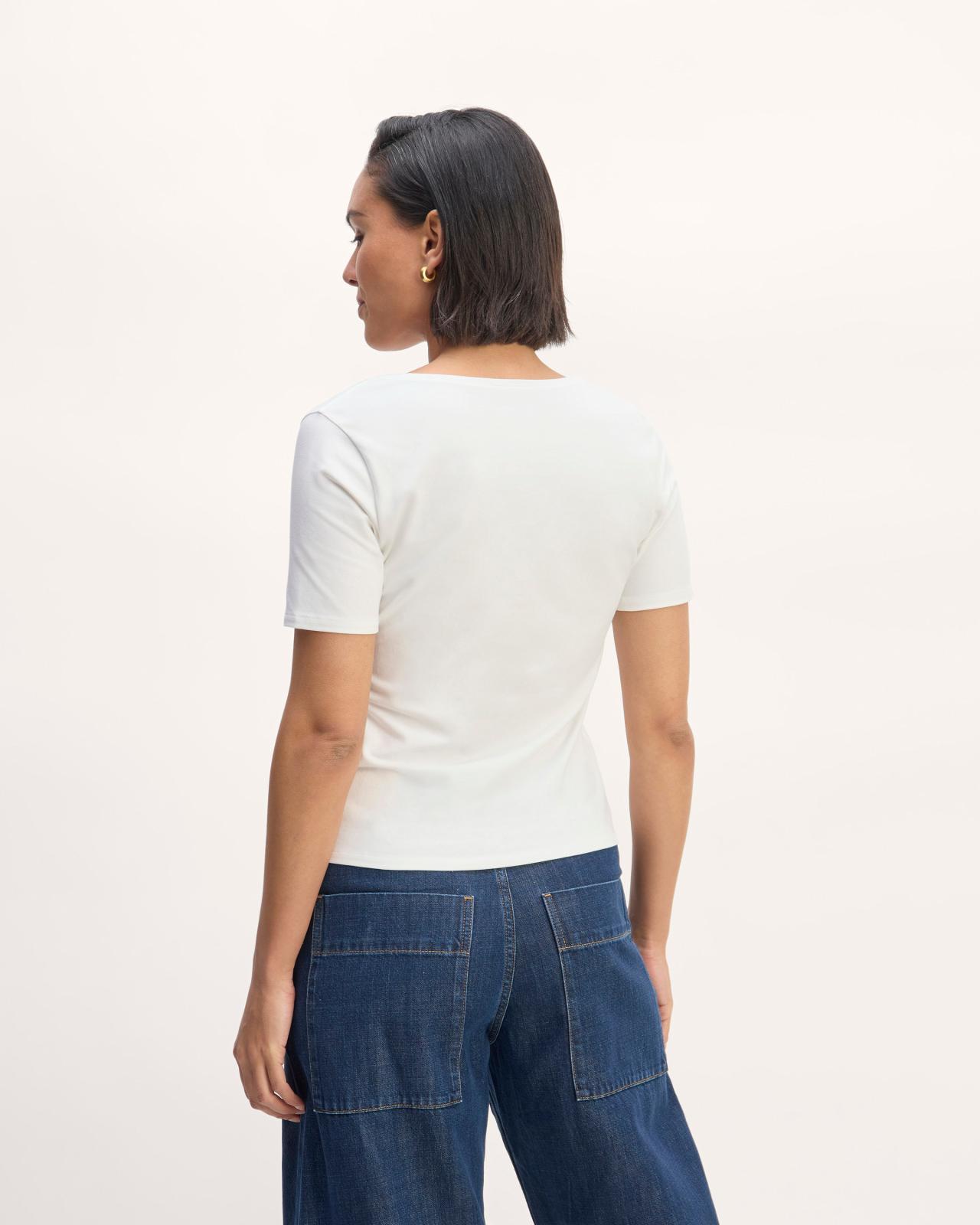 The Form Scoop-Neck Tee Product Image