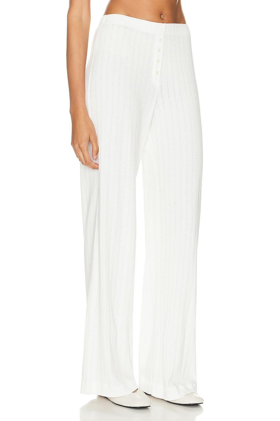Womens Boxer Rib-Knit Pants Product Image