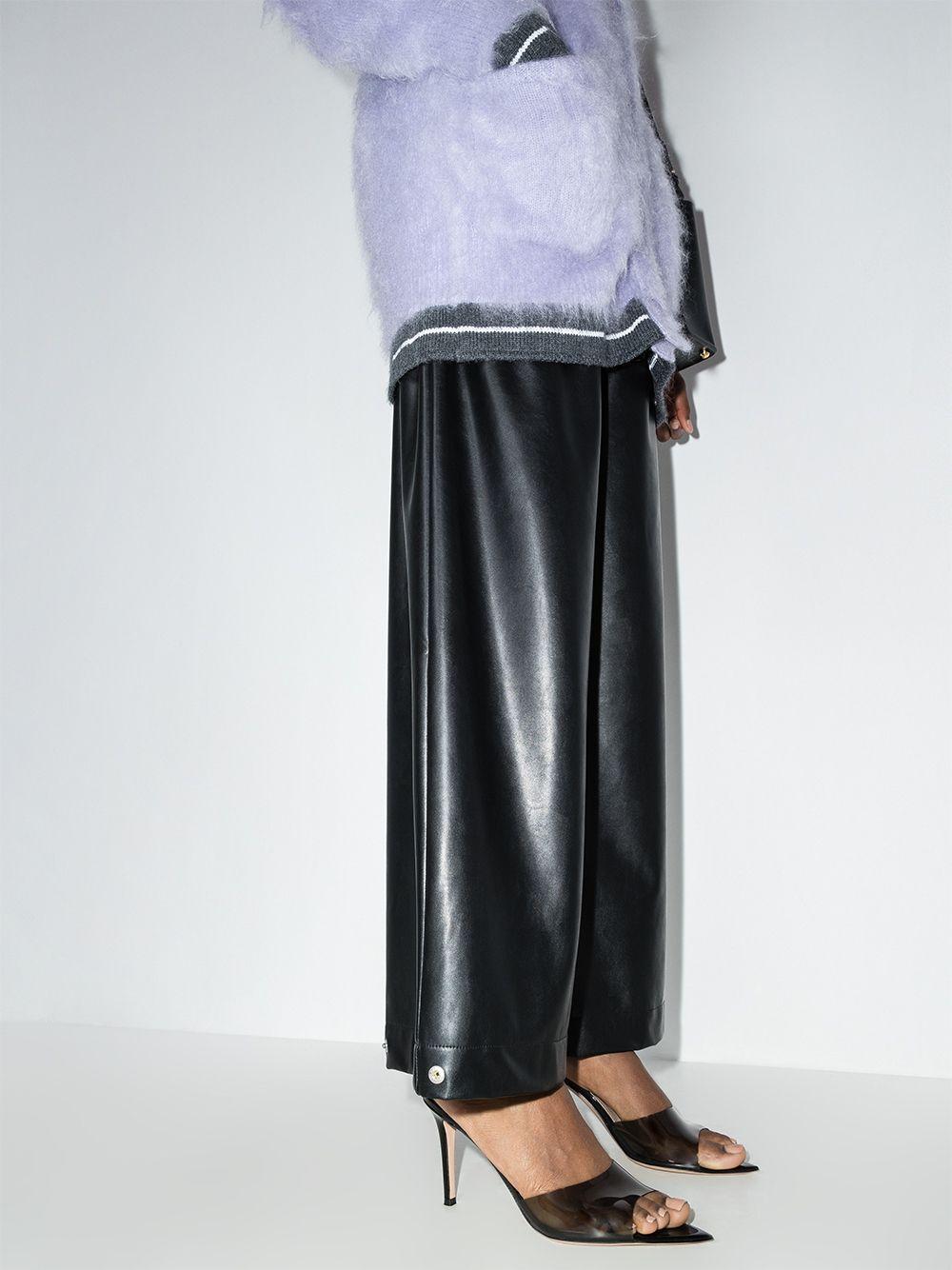 Elle 85mm transparent-strap mules Product Image