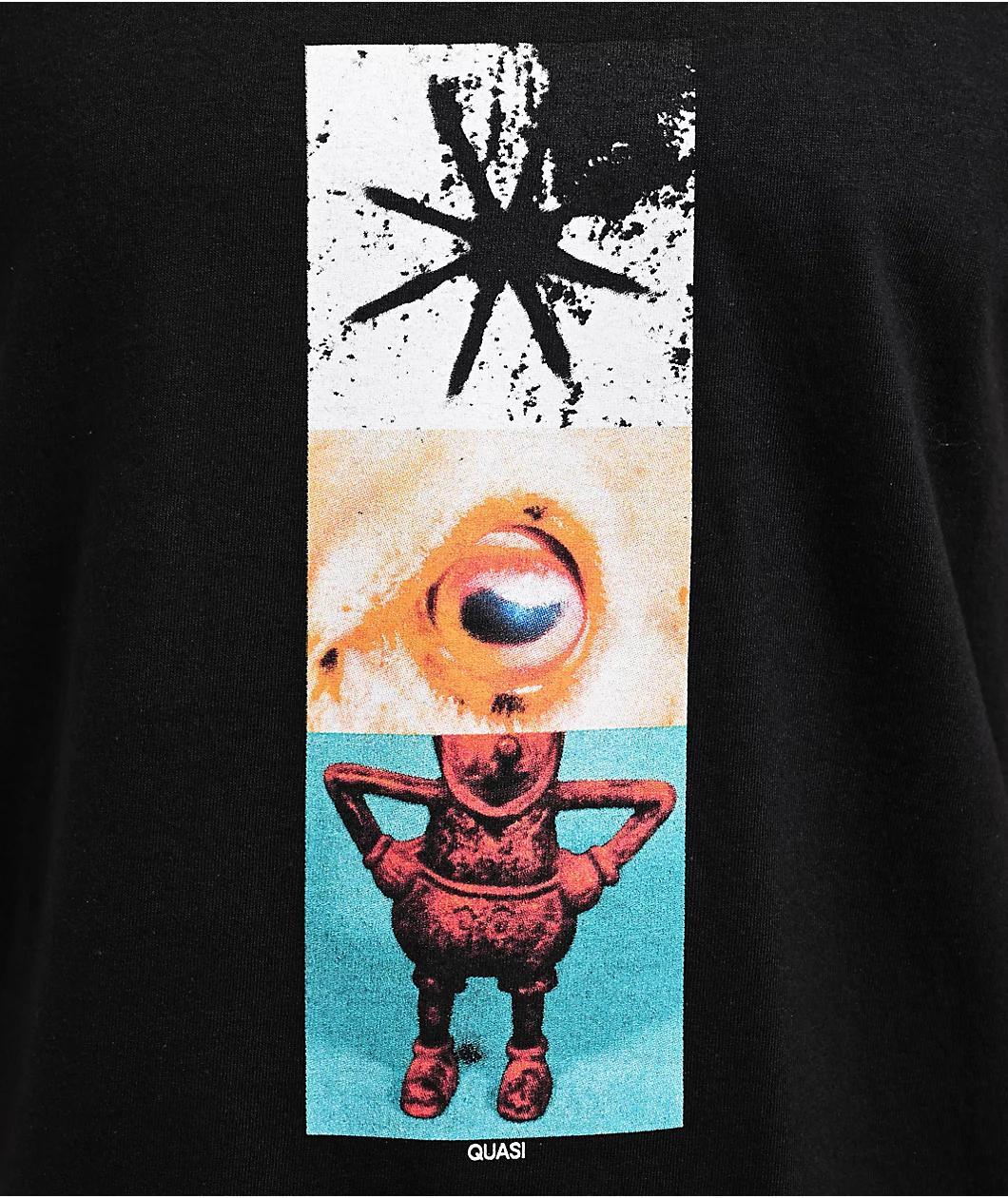 Quasi Plas Black T-Shirt Product Image