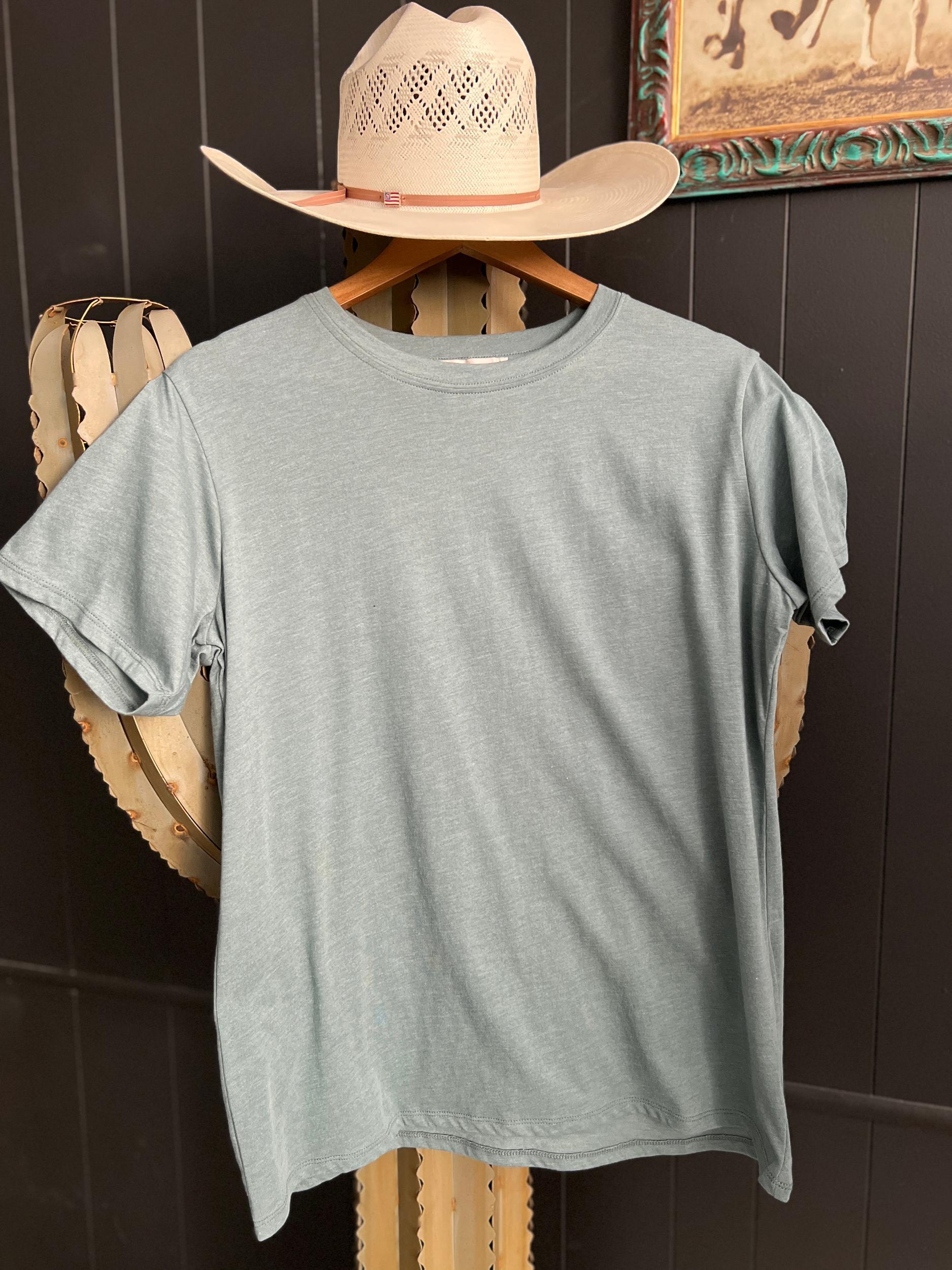 Zenana Cotton Boyfriend Round Neck Basic Tee Product Image