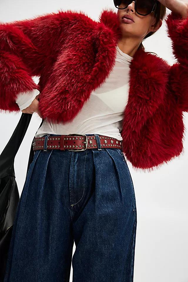 Citizens of Humanity Petra Pleated Denim Trousers Product Image