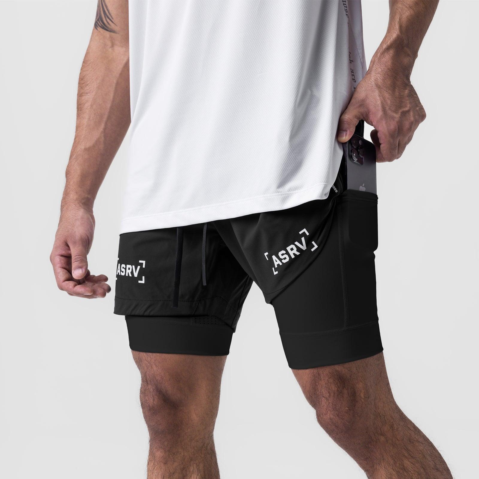 0865. Tetra-Lite® 5" Liner Short - Black "Bracket"/Black Product Image