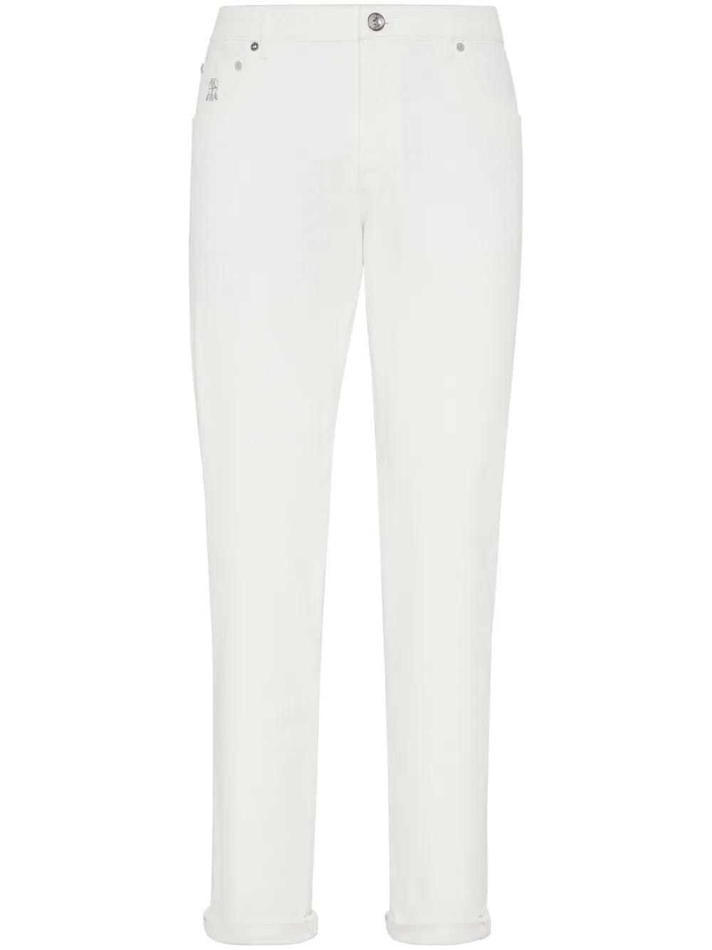 BRUNELLO CUCINELLI Logo In Off White Product Image