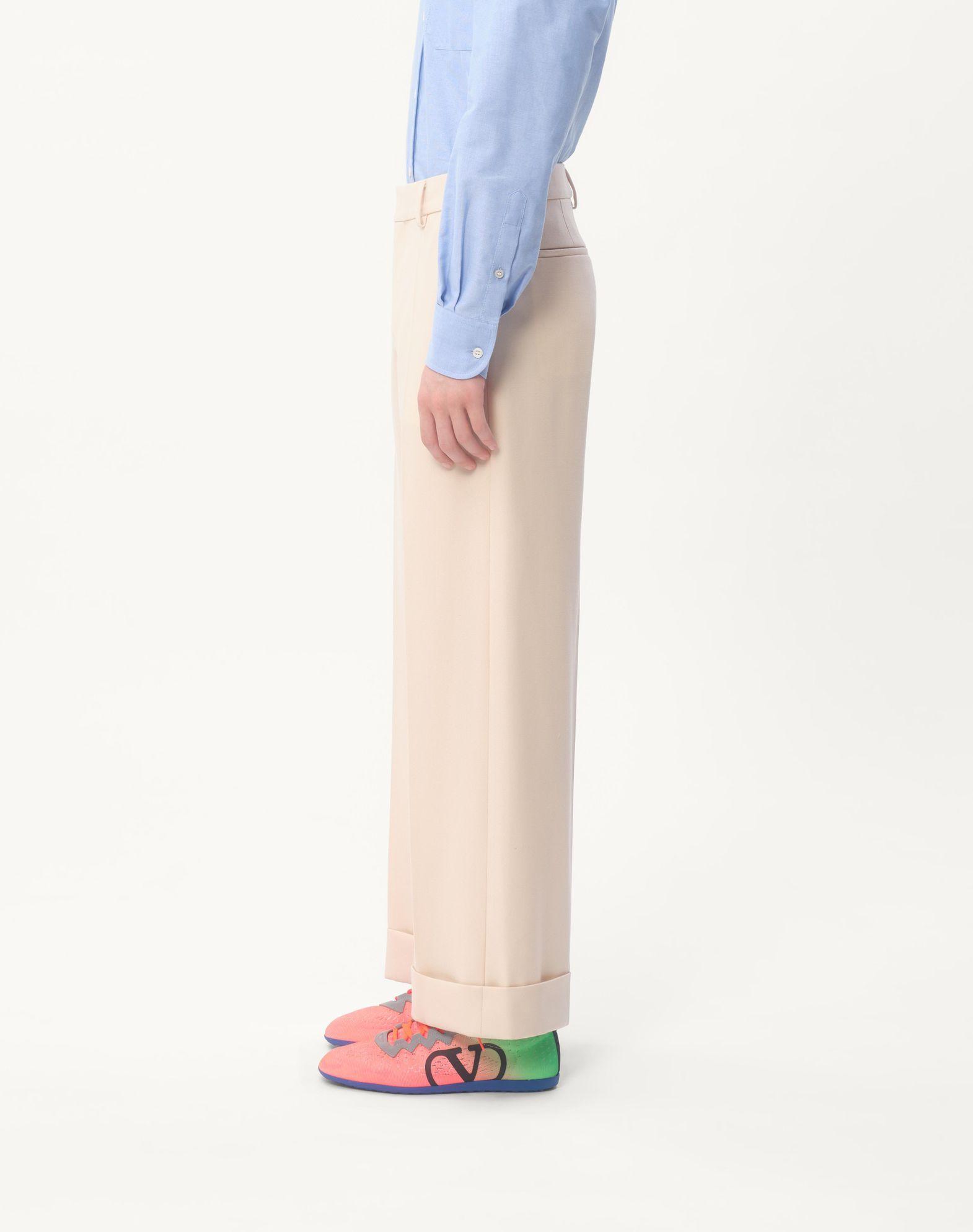 Single-Breasted Cotton And Wool Coat With Vichy Pattern Product Image