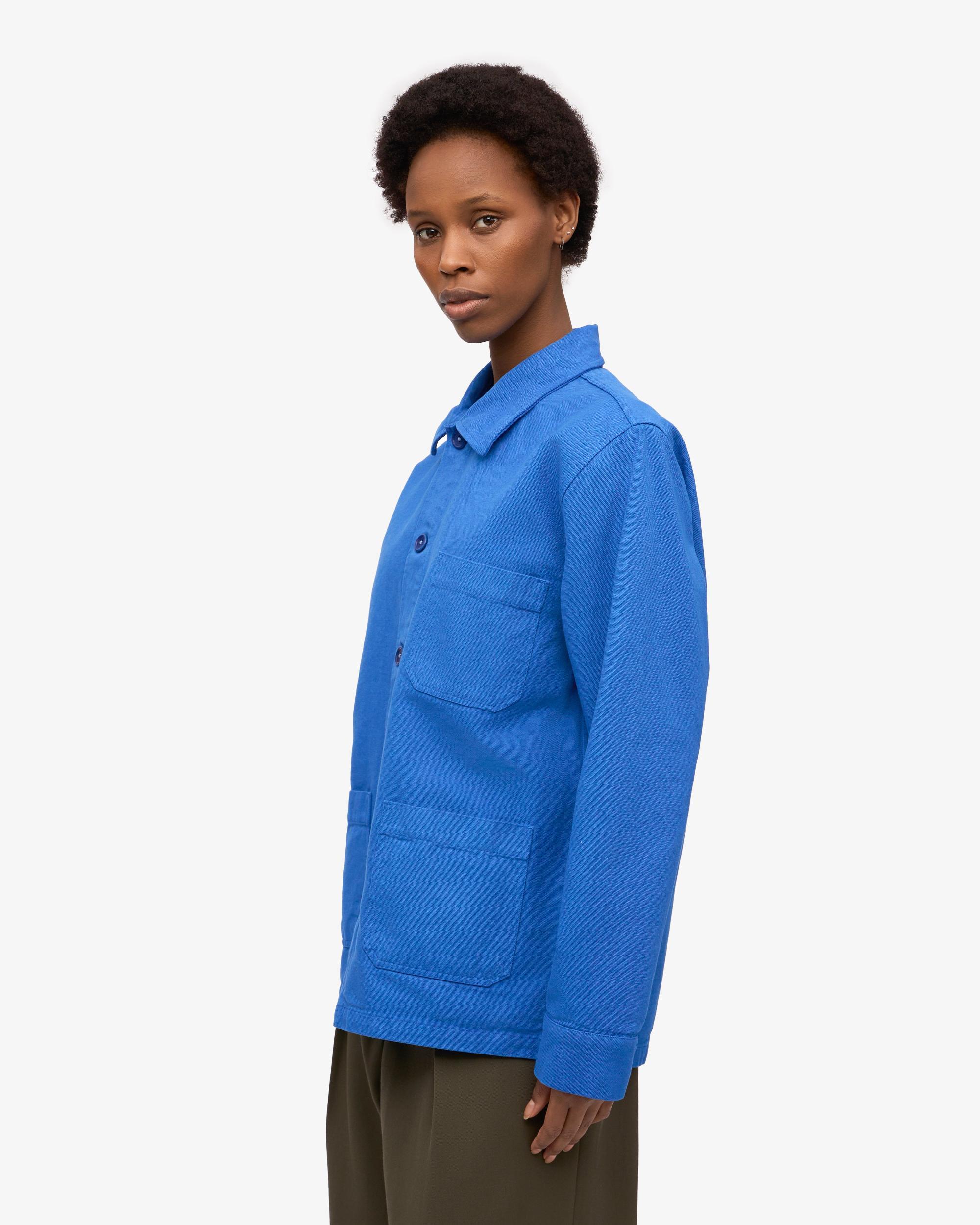 Organic Workwear Jacket - Dusty Olive Product Image