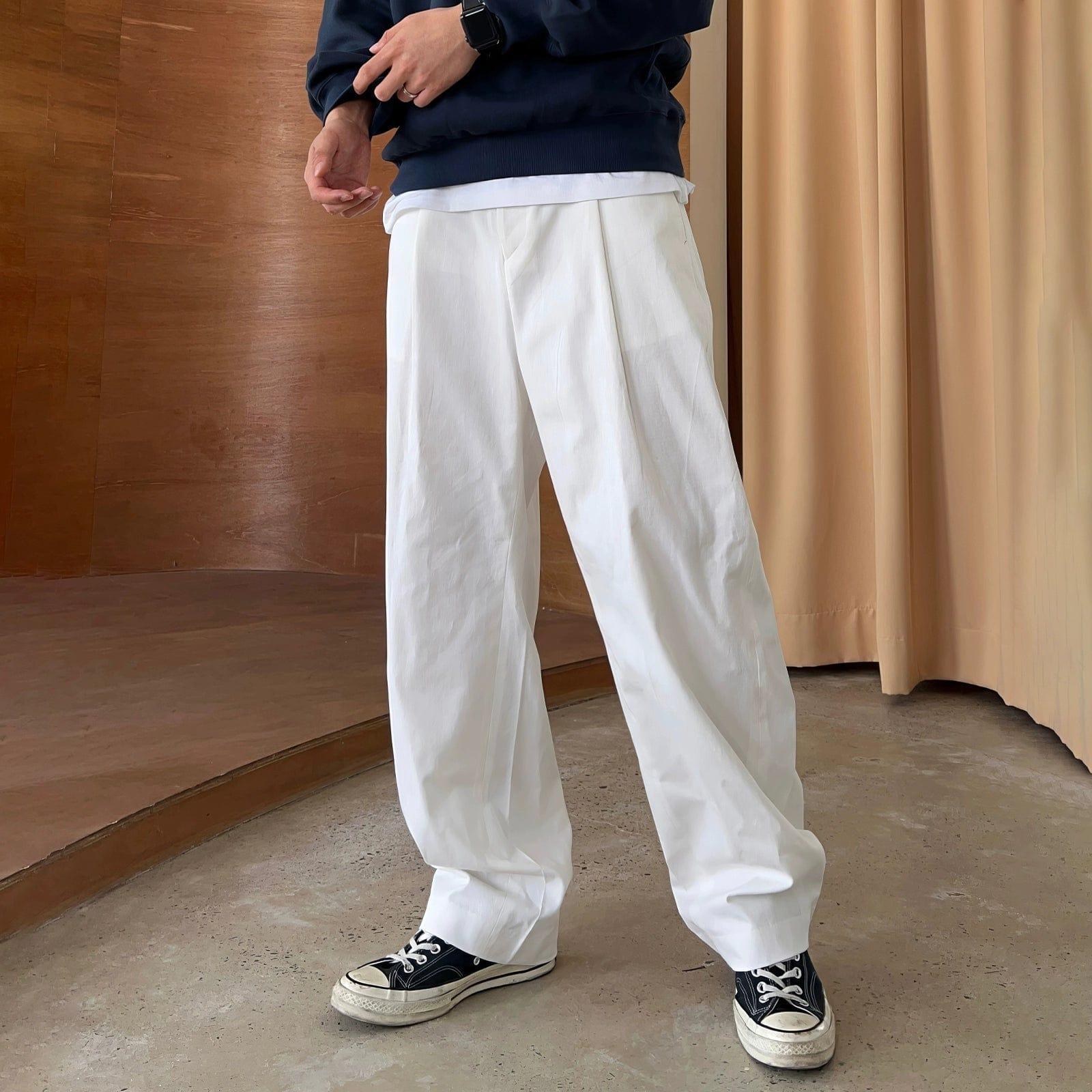 RT No. 10847 WORK WEAR FOLDED WIDE PANTS Product Image