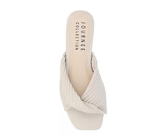 Journee Emalynn Tru Comfort Foam Womens Slide Sandals Brown Product Image