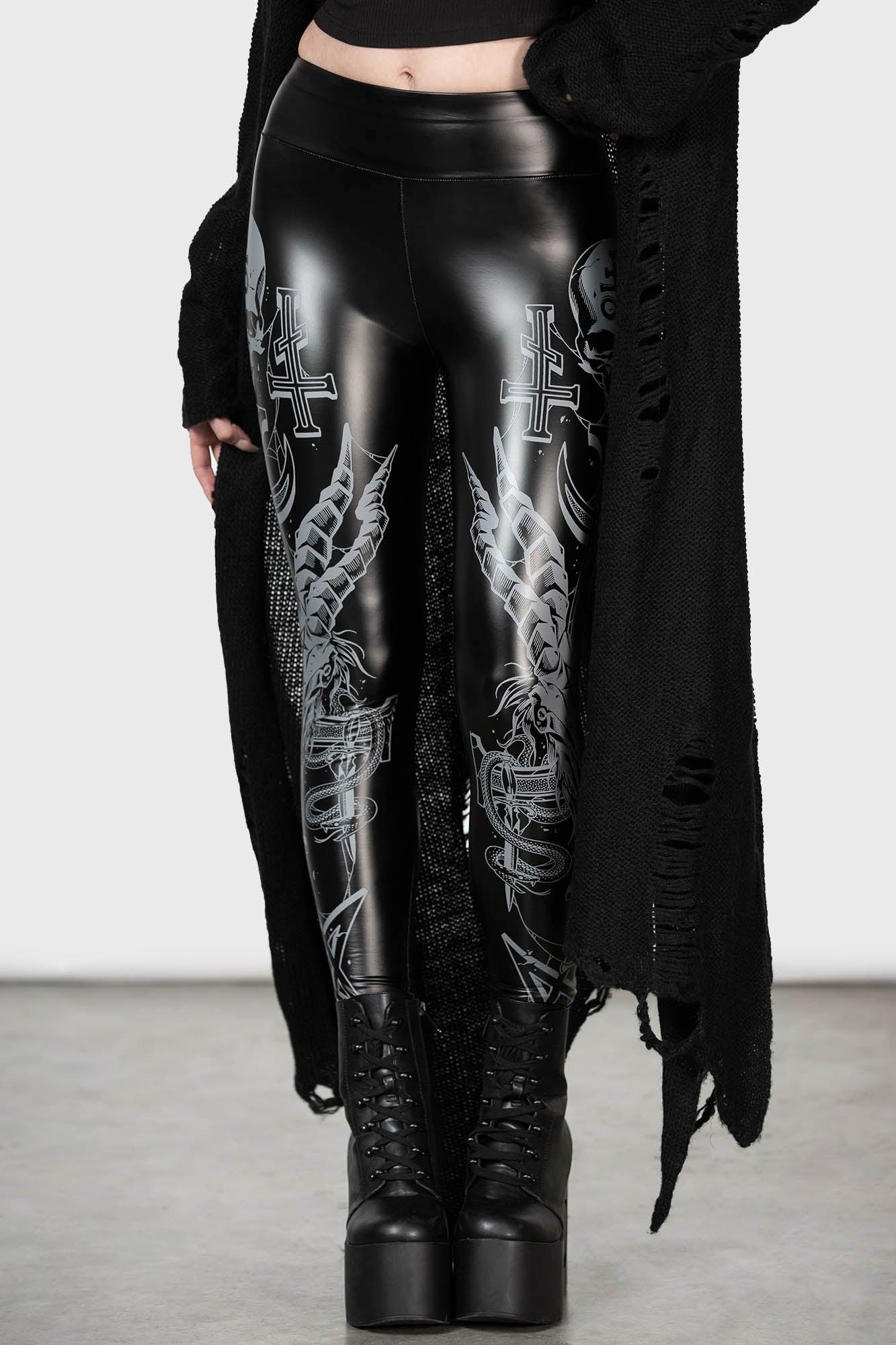 Screech Owl Leggings [PLUS] - Resurrect Female Product Image