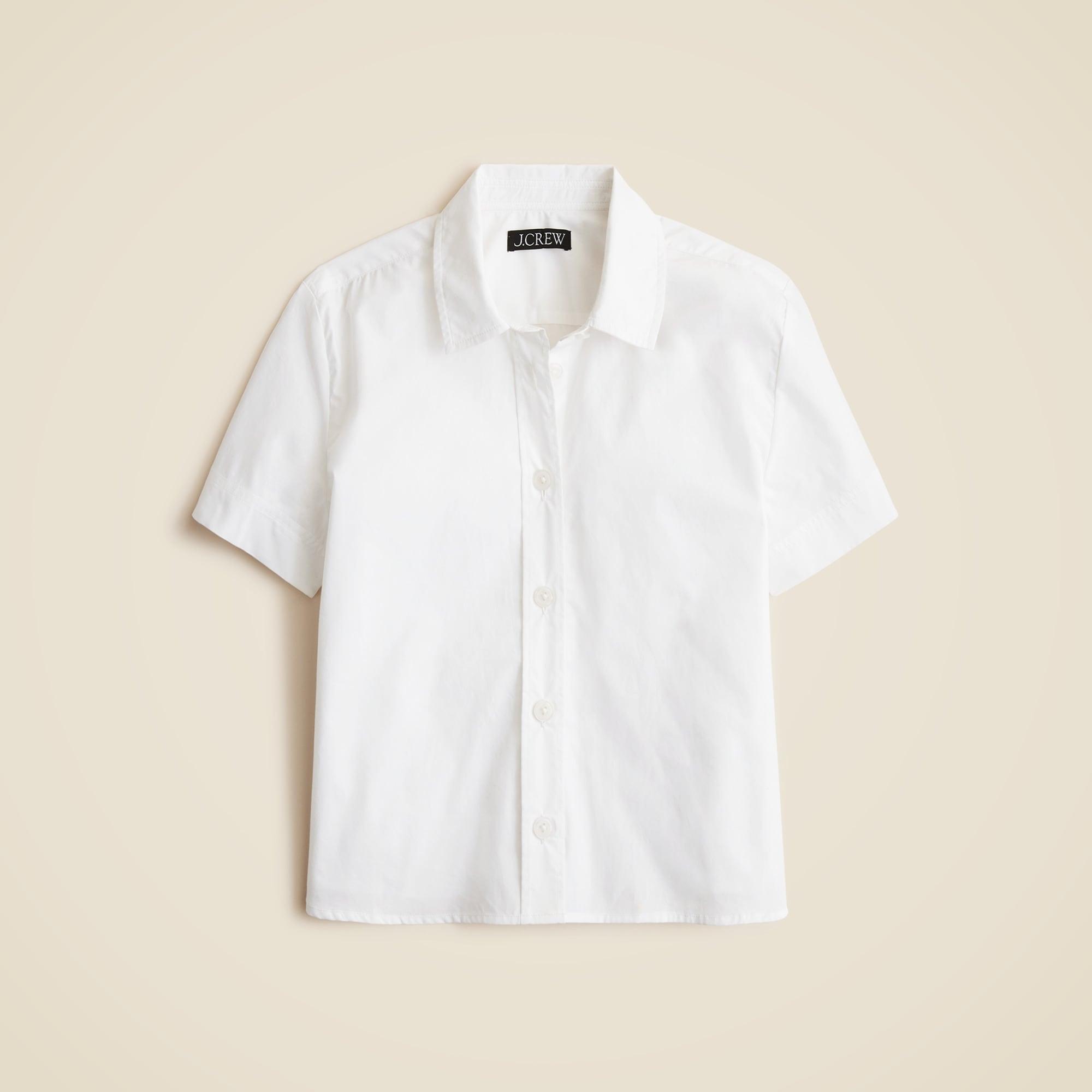 Gamine shirt in cotton poplin Product Image