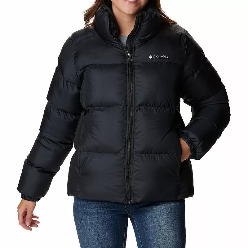 Women's Columbia Puffect II Full Zip Jacket, Size: XXL, Clematis Blue Product Image