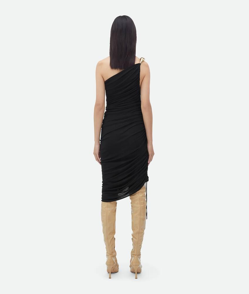 Women's Viscose Jersey Dress in Black Product Image