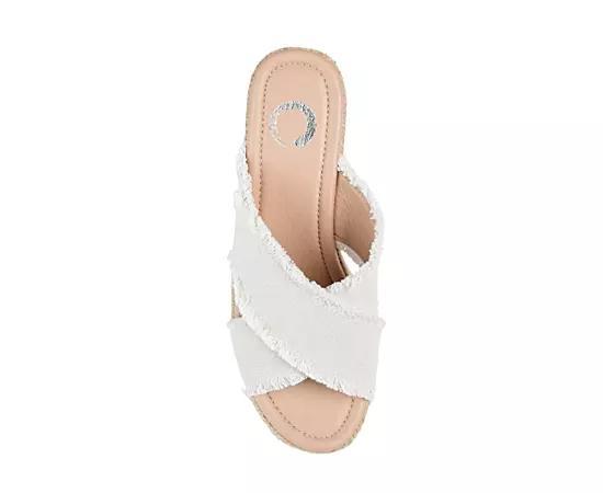 Journee Shanni Womens Wedge Sandals Product Image