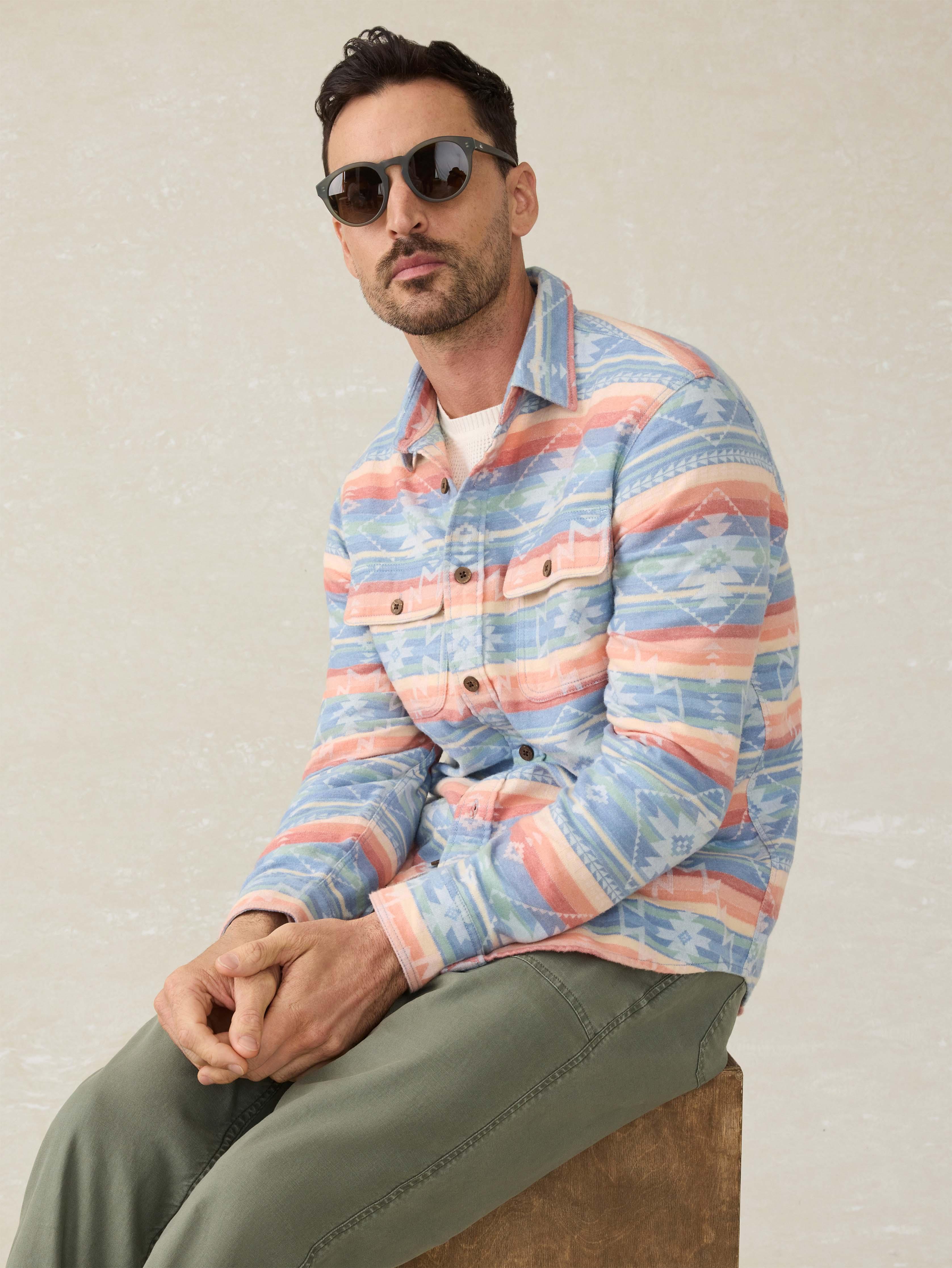 Doug Good Feather Canyon Overshirt - Dusk Star Glow Product Image