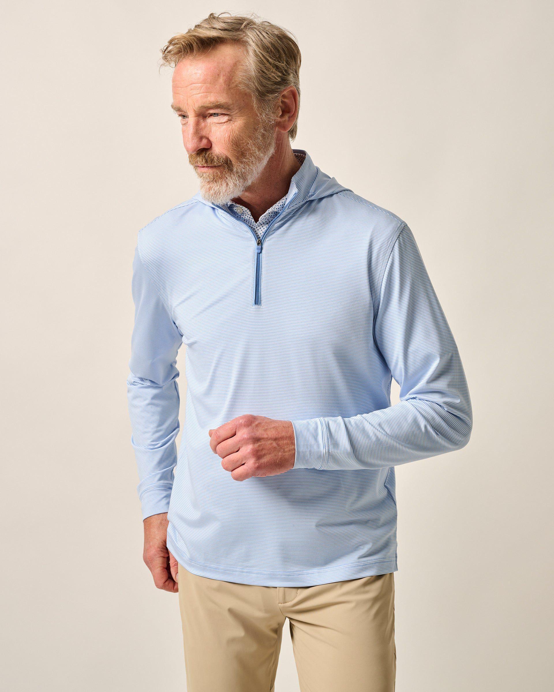 Hybrid Performance 1/4 Zip Hoodie Male Product Image