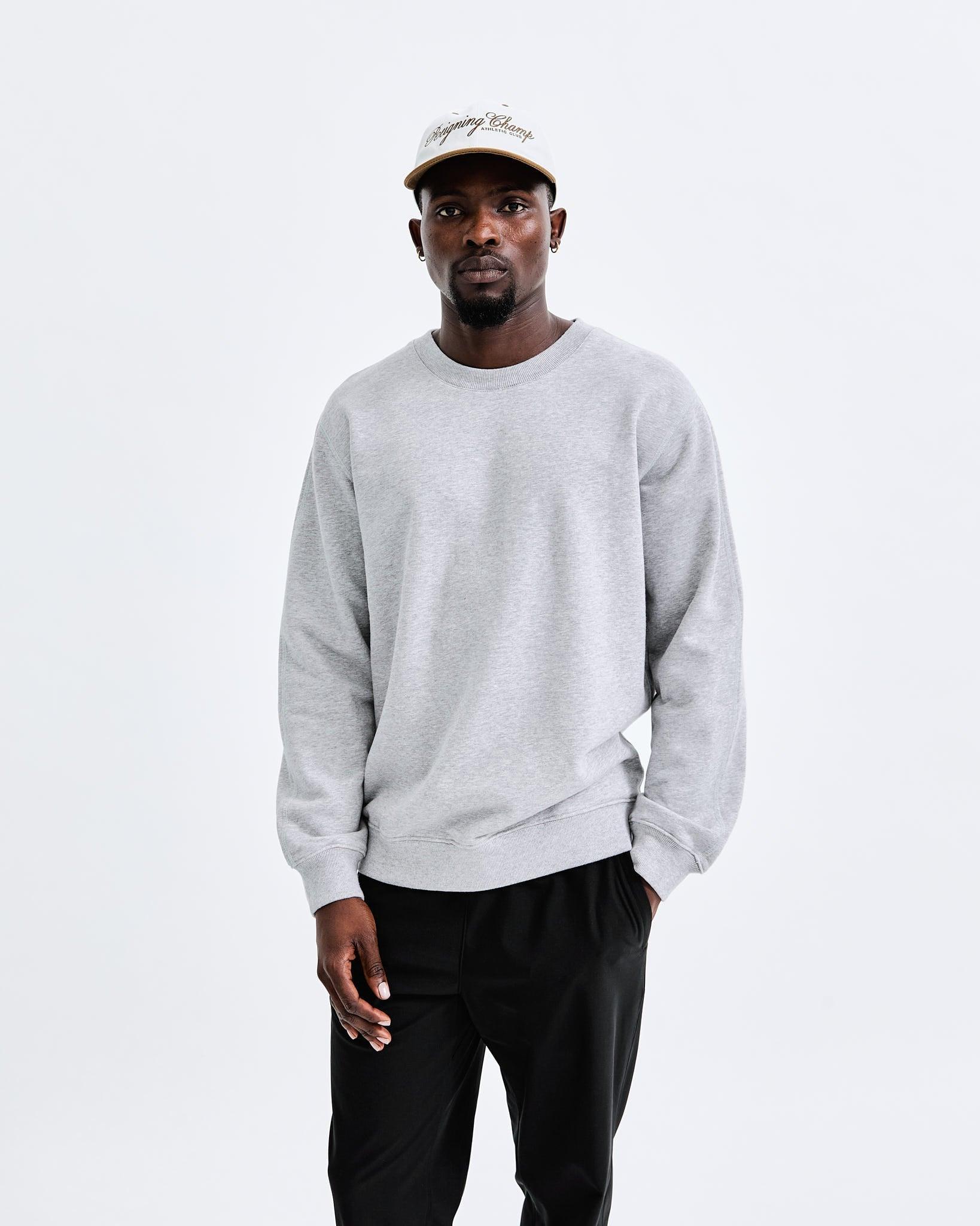 Midweight Terry Classic Crewneck - Vault Male Product Image