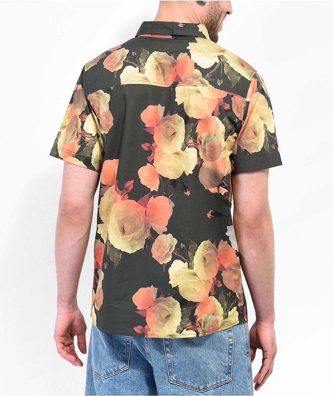 Empyre Otto Blown Grey Short Sleeve Shirt Product Image