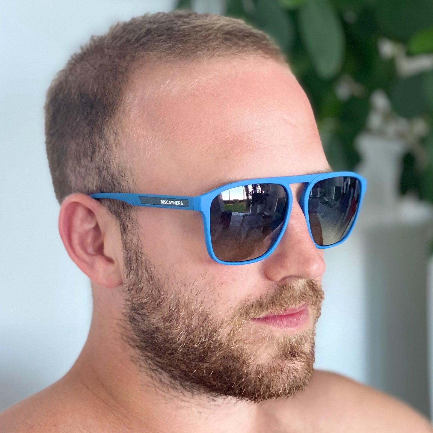 Biscayners Mariner Blue Sunglasses Product Image
