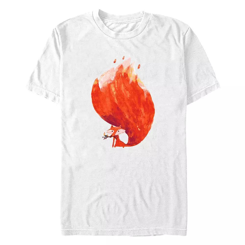 Big & Tall Fire Tail Graphic Tee, Mens Product Image