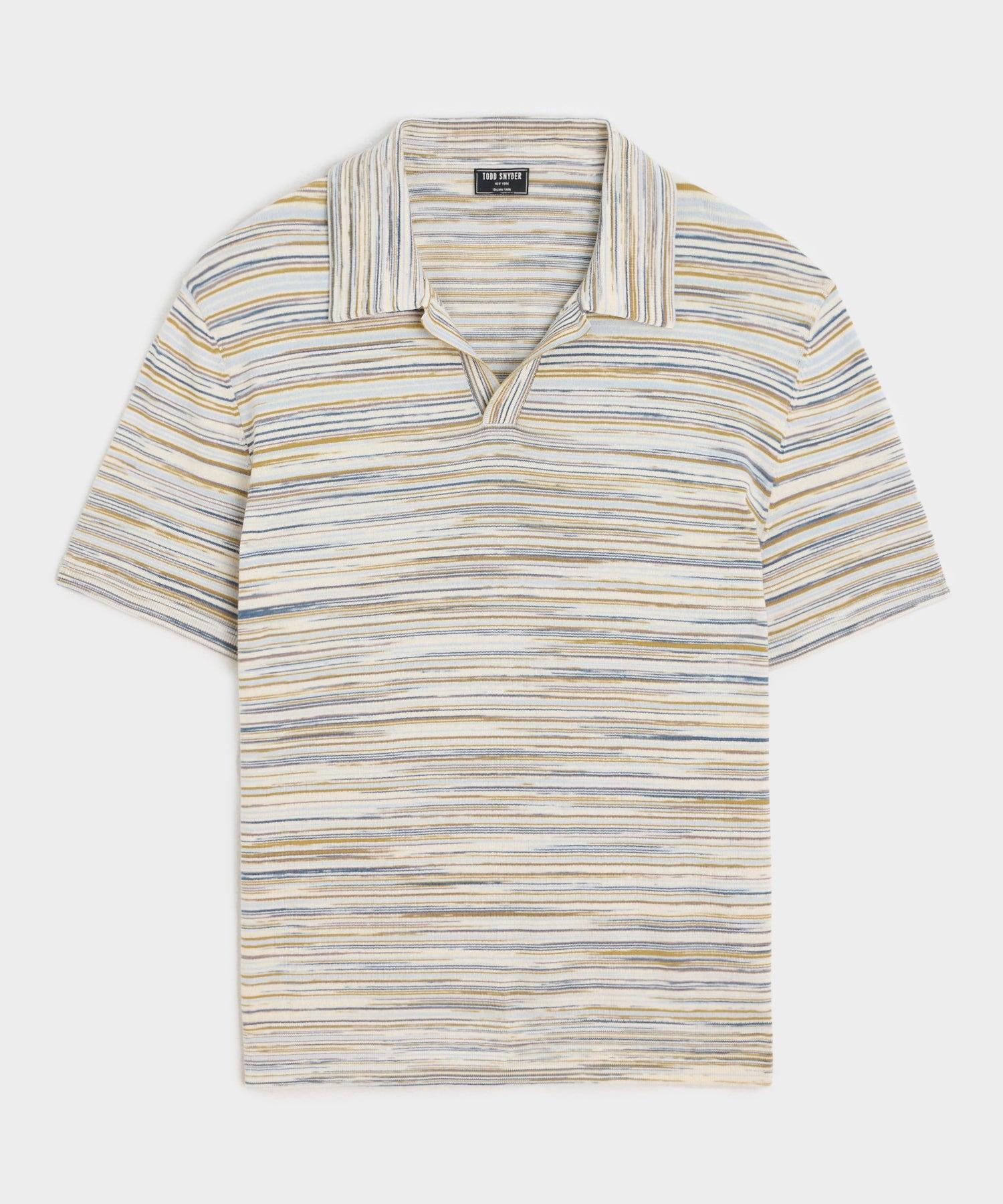 Cotton Space-Dyed Montauk Sweater Polo Product Image