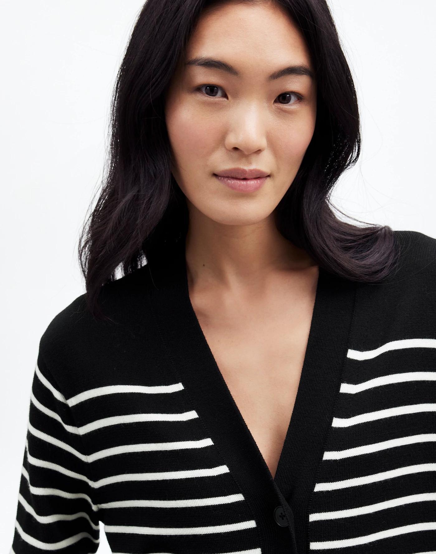 Merino Wool Boyfriend Cardigan Product Image