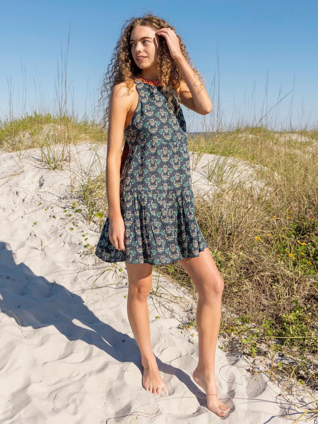 Halle Halter Mini Dress Product Image