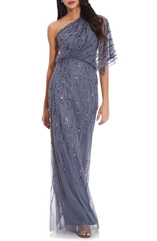 Adrianna Papell Plus Long Beaded Dress Product Image