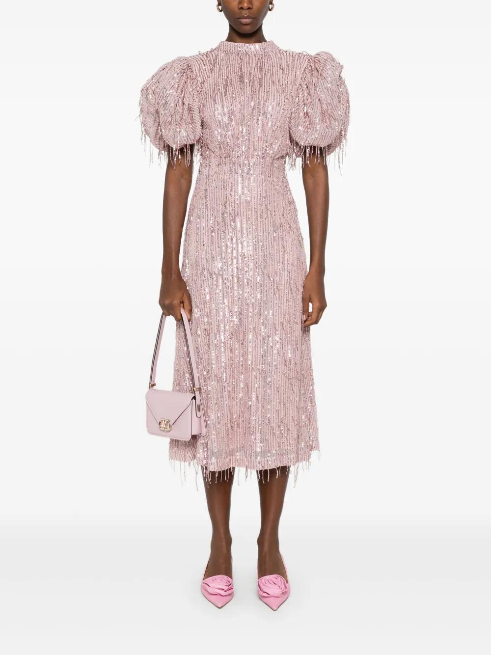 sequinned maxi dress Product Image
