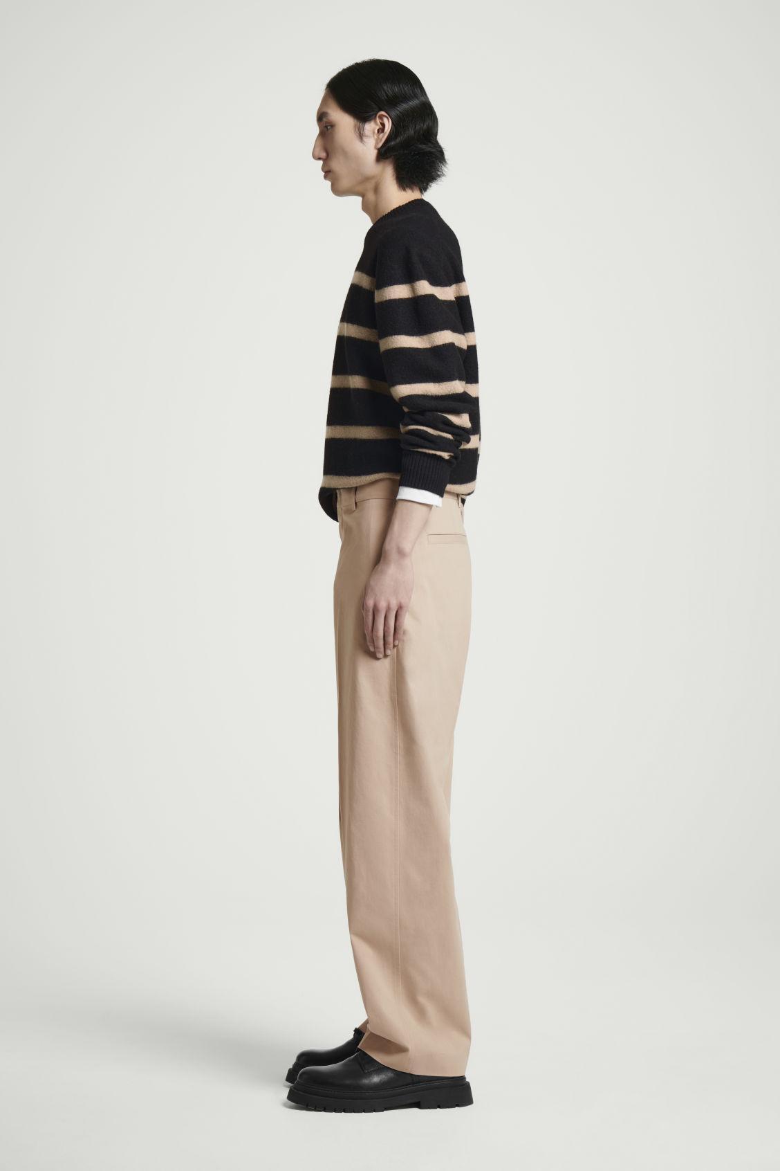 RELAXED STRAIGHT-LEG CHINOS Product Image