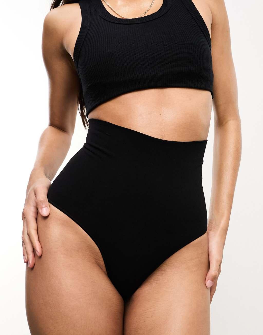 Vero Moda seamless high waisted thong Product Image