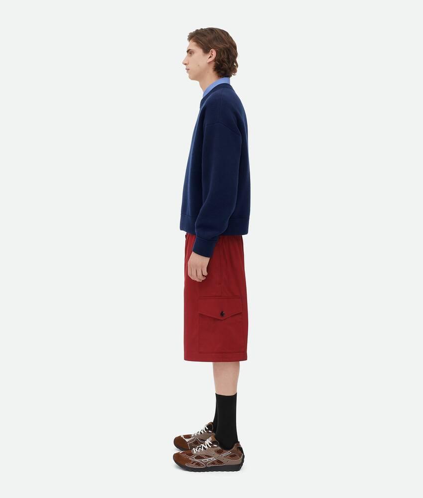 Men's Compact Cashmere Jumper in Starry night Product Image