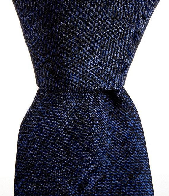 Cremieux Chip Printed Non-Solid 3#double; Silk Tie Product Image