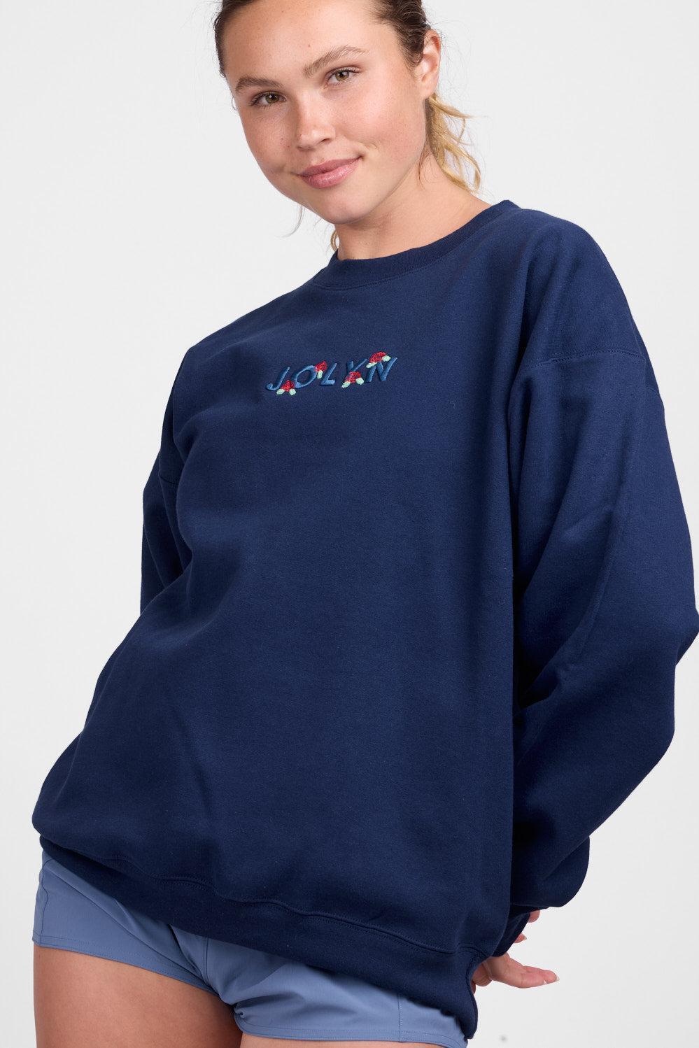 Final Sale Roxanne Oversized Fleece Crewneck Product Image