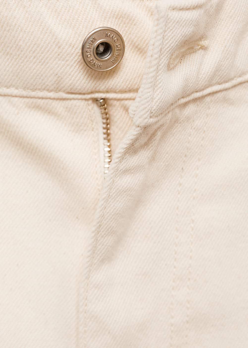 Denim cotton cargo shorts - Men | MANGO USA Product Image