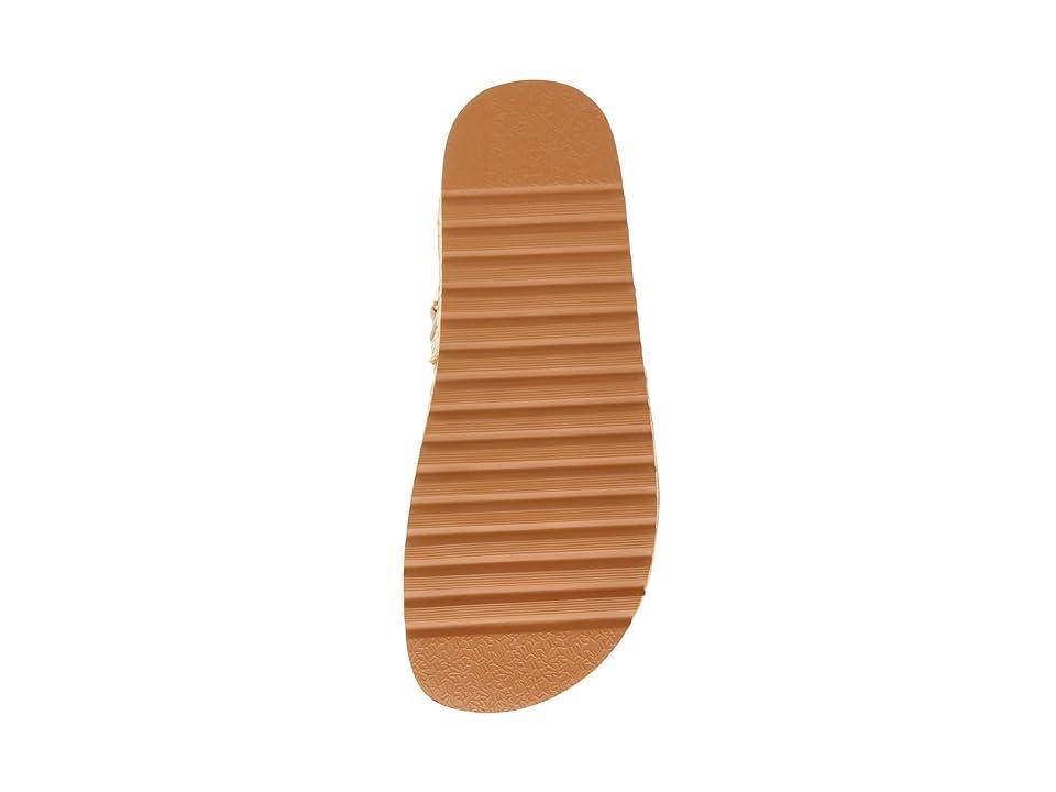Steve Madden BigMona Raffia Buckle Detail Platform Sandals Product Image