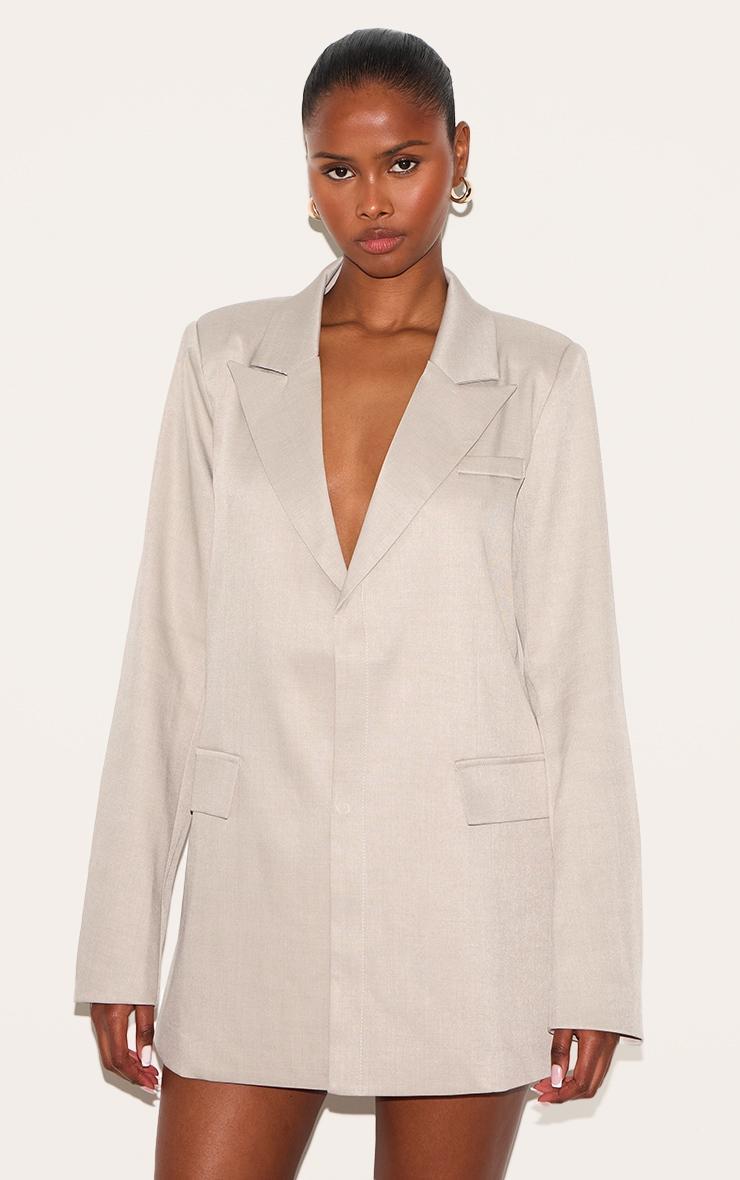 Stone Blazer Dress Product Image