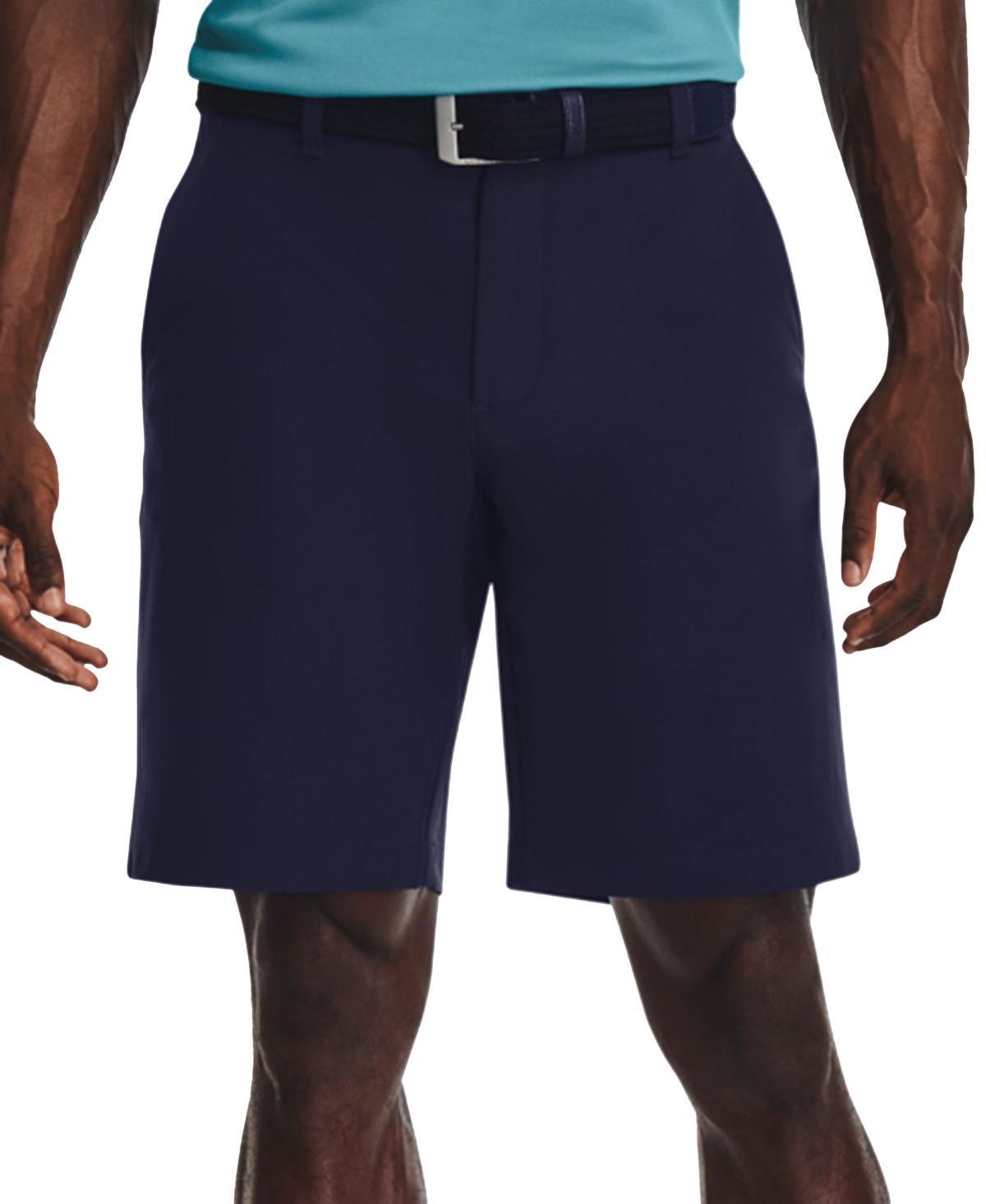 Men's Under Armour 10-in. Golf Moisture Wicking Shorts, Size: 40, Black Navy Product Image