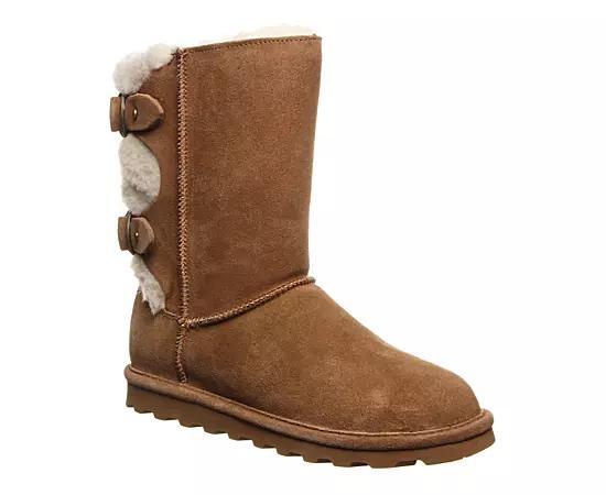 Women's Bearpaw Eloise Faux-Fur Boots, Size: 5, Hickory Beige Product Image