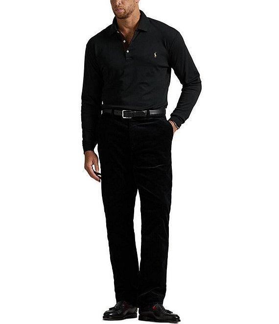Polo Ralph Lauren Big & Tall Soft Cotton Long Sleeve Polo Shirt Product Image