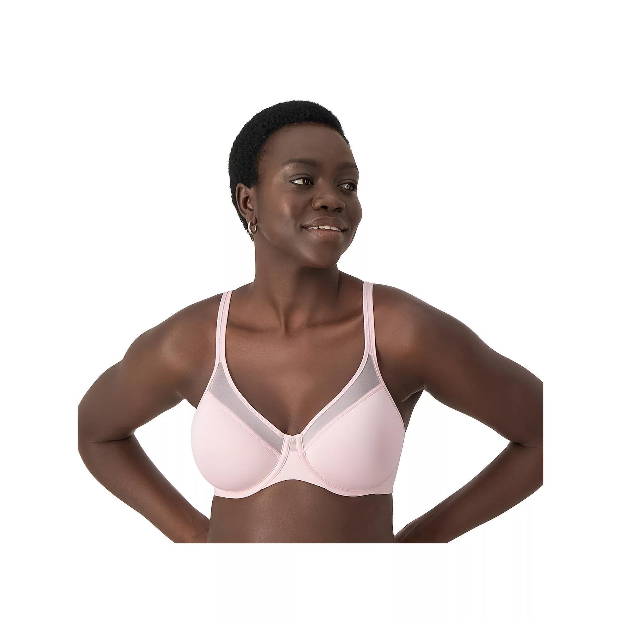 Bali® One Smooth U® Ultra Light Convertible Full-Coverage Bra 3439, Women's, Size: 42 B, Black Product Image